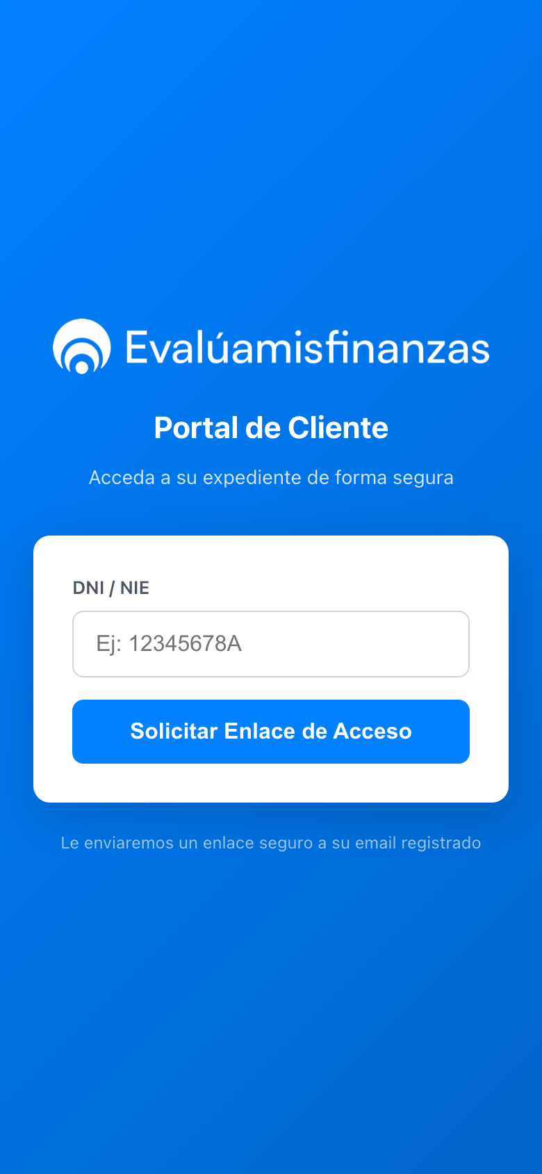 Paso 1: Acceso al portal