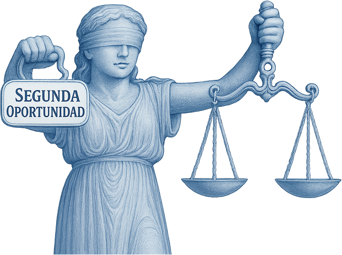 Ley de Segunda Oportunidad en España – Cancelación de Deudas Persona aliviada tras acogerse a la Ley de Segunda Oportunidad en España y cancelar sus deudas